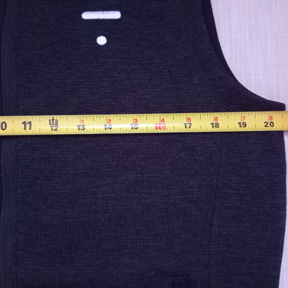 Stormtech Men's Avalante Full Zip Fleece Vest - FHV-1 Sleeveless Black Size S - Picture 9 of 11